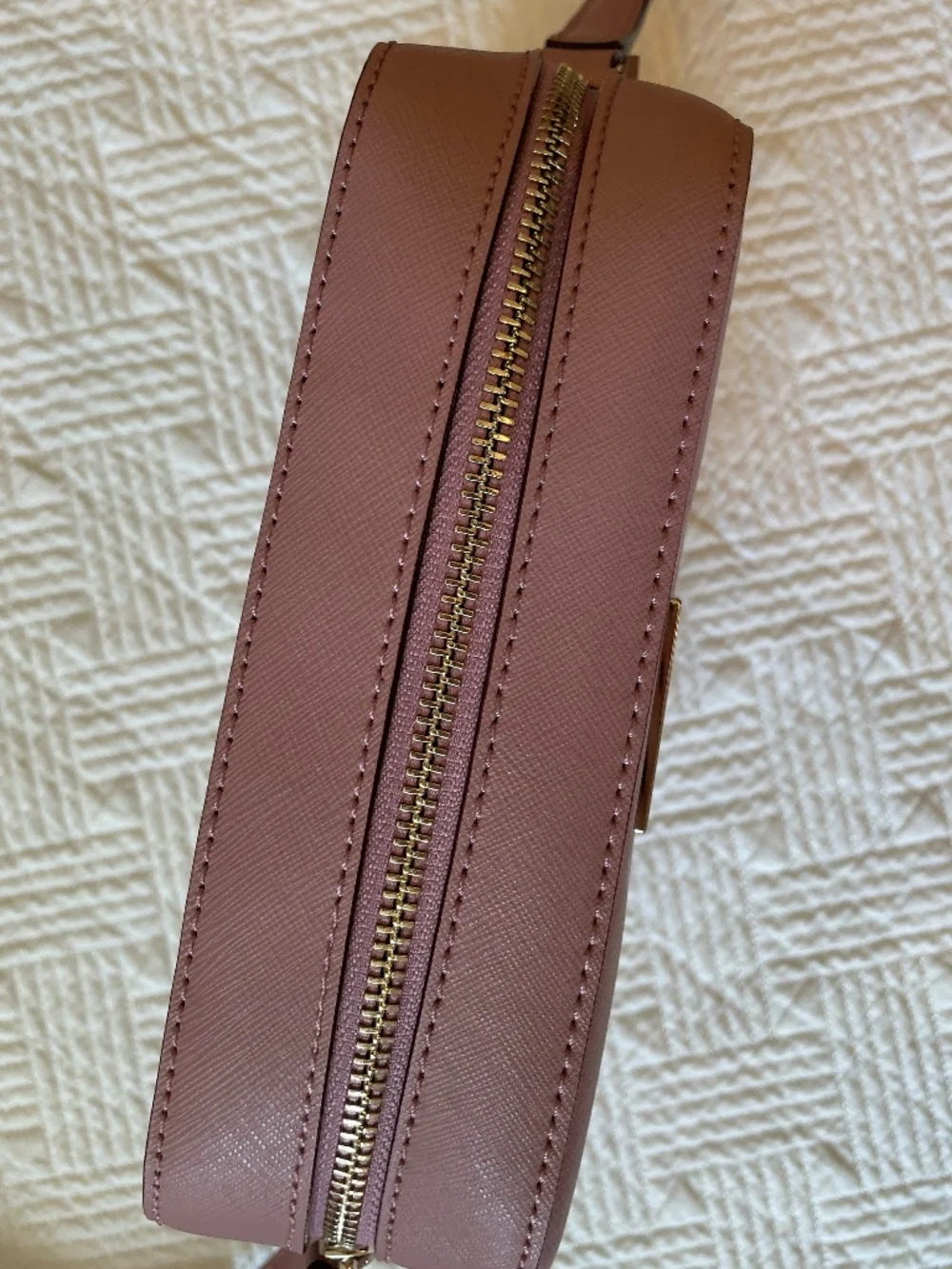 Kate Spade Newbury Lane Cammie crossbody bag in dusty peony pink